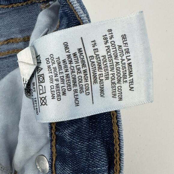 Hudson Jeans Womens 27 Blue Blair Super Skinny Stretch Mid Rise Casual Preppy - Picture 8 of 15